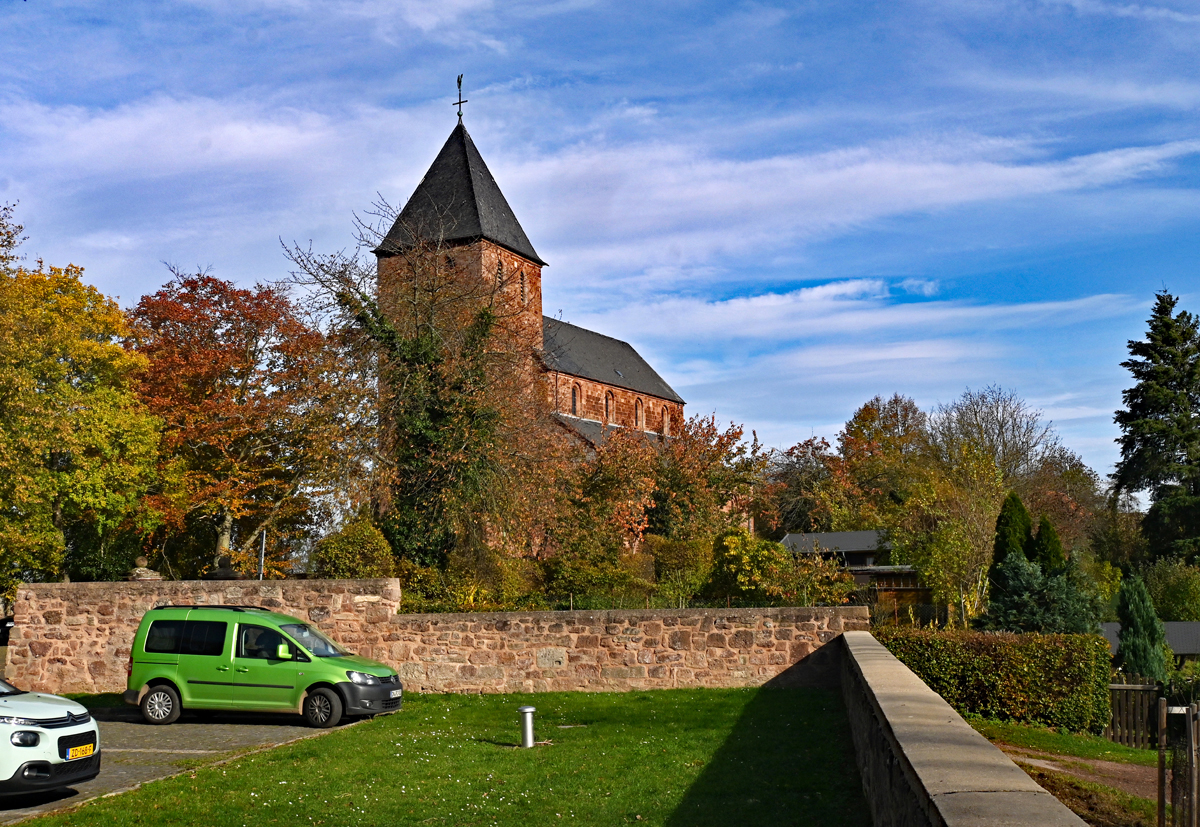St. Johannes-Baptist-Kirche auf der Burg Nideggen - 29.10.2021
