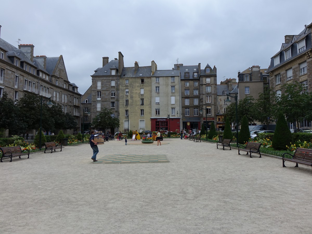 St. Malo, Place Gasnier Duparc (13.07.2015)