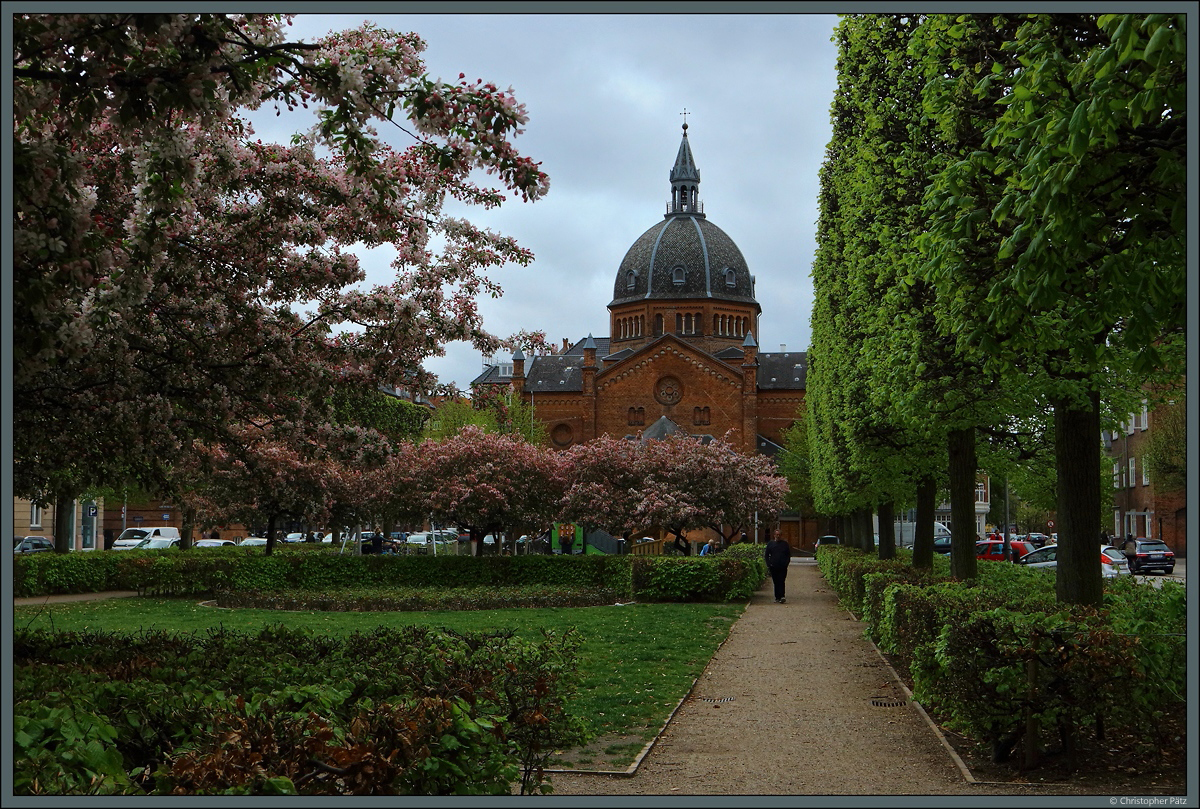 St. Markus-Kirche im Kopenhagener Stadtteil Frederiksberg. (28.04.2019)