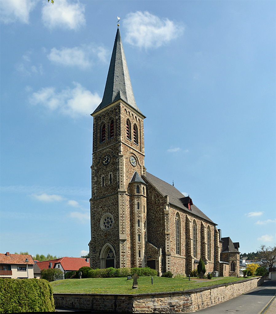St. Martin - Kirche in Graftschaft-Holzweiler - 12.04.2014