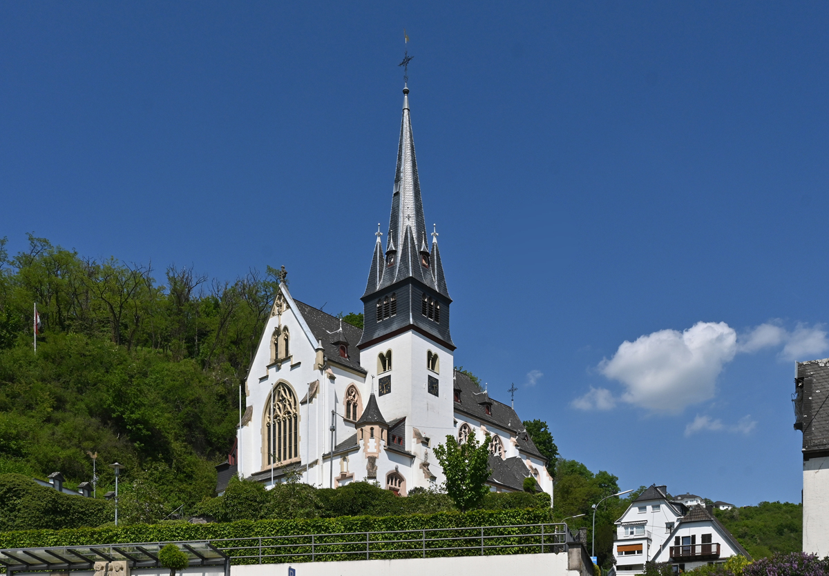 St. Walburgis-Kirche in Leubsdorf am Rhein - 09.05.2022