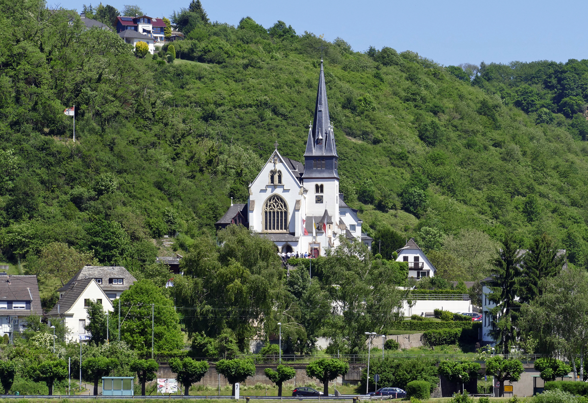 St. Wallburgis-Kirche in Leubsdorf am Rhein - 27.05.2017