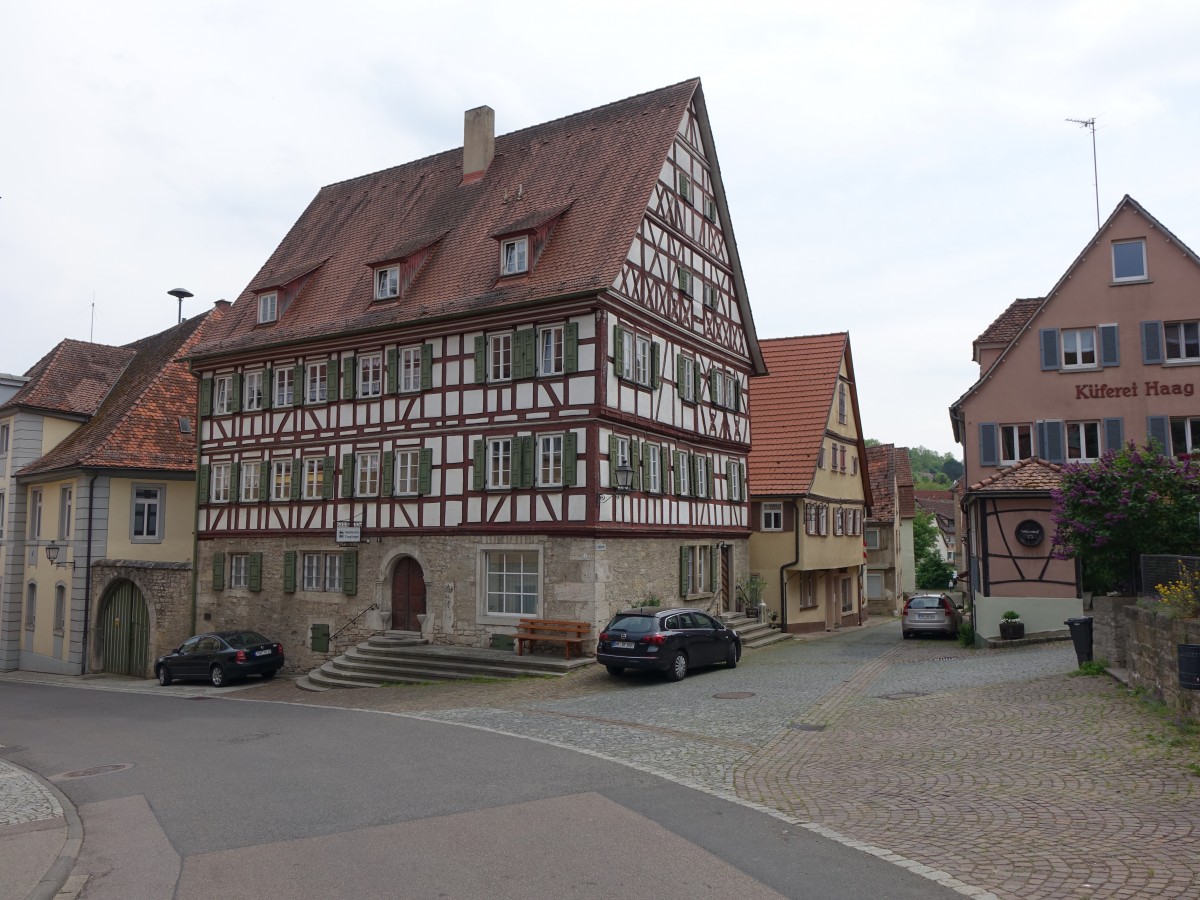 Stadtbibliothek von Creglingen (14.05.2015)
