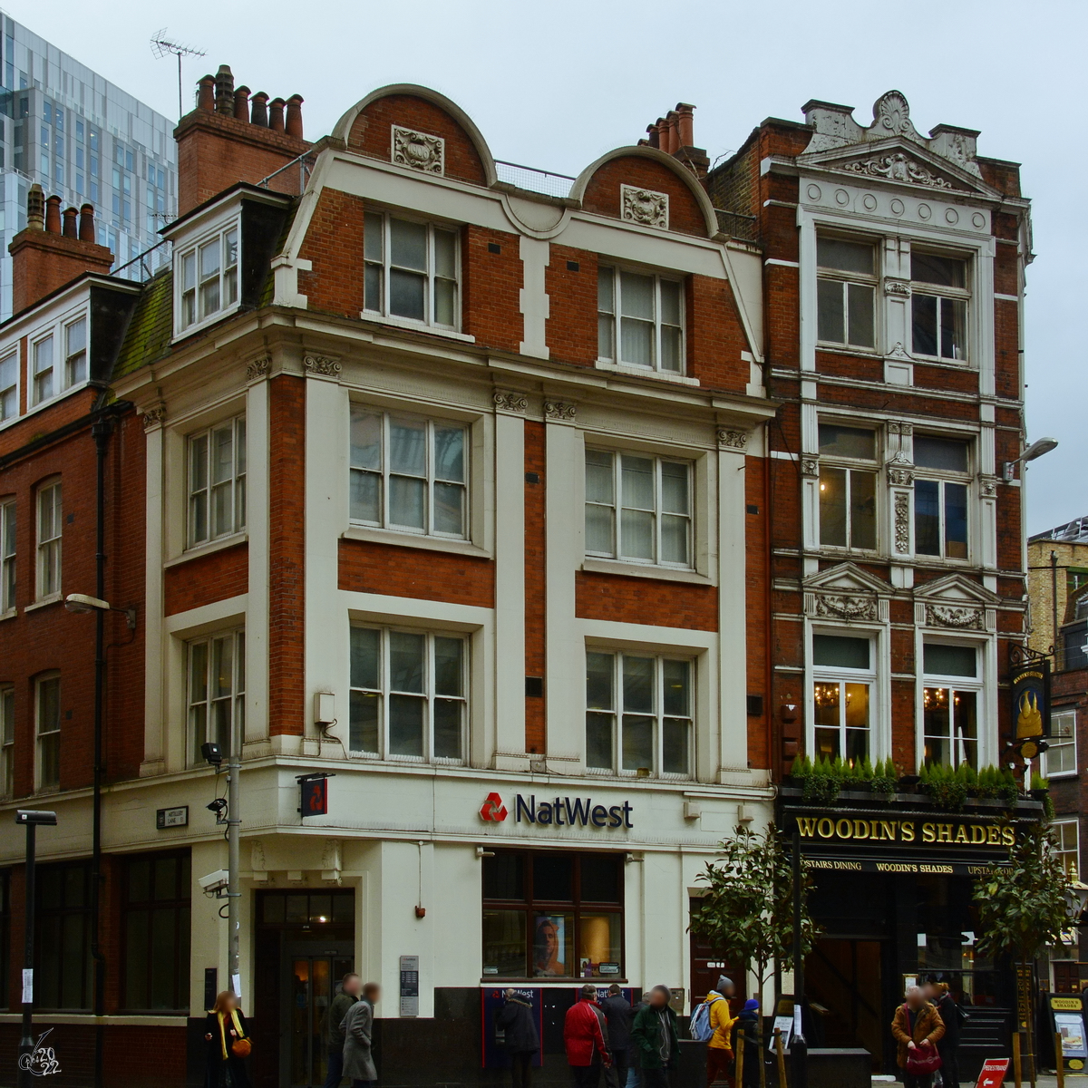 Stadthuser aus dem 19. Jahrhundert in London. (Februar 2015)