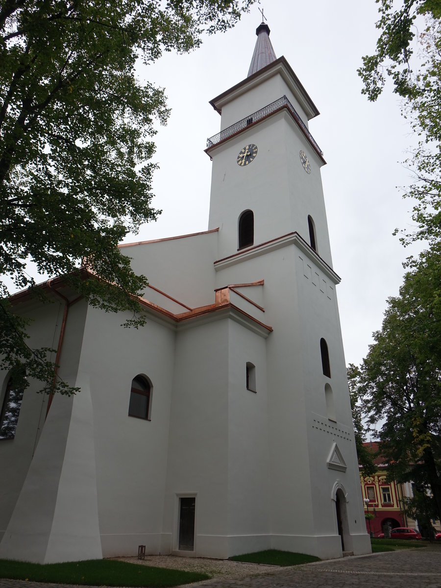Stara Lubovna / Altlublau, gotische kath. St. Nikolaus Kirche (02.09.2020)