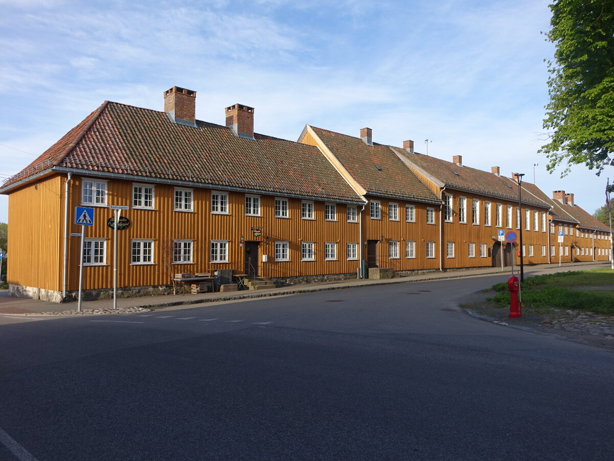 Stavern, Magazingebude von 1753 in der Larviksveien Strae (29.05.2023)