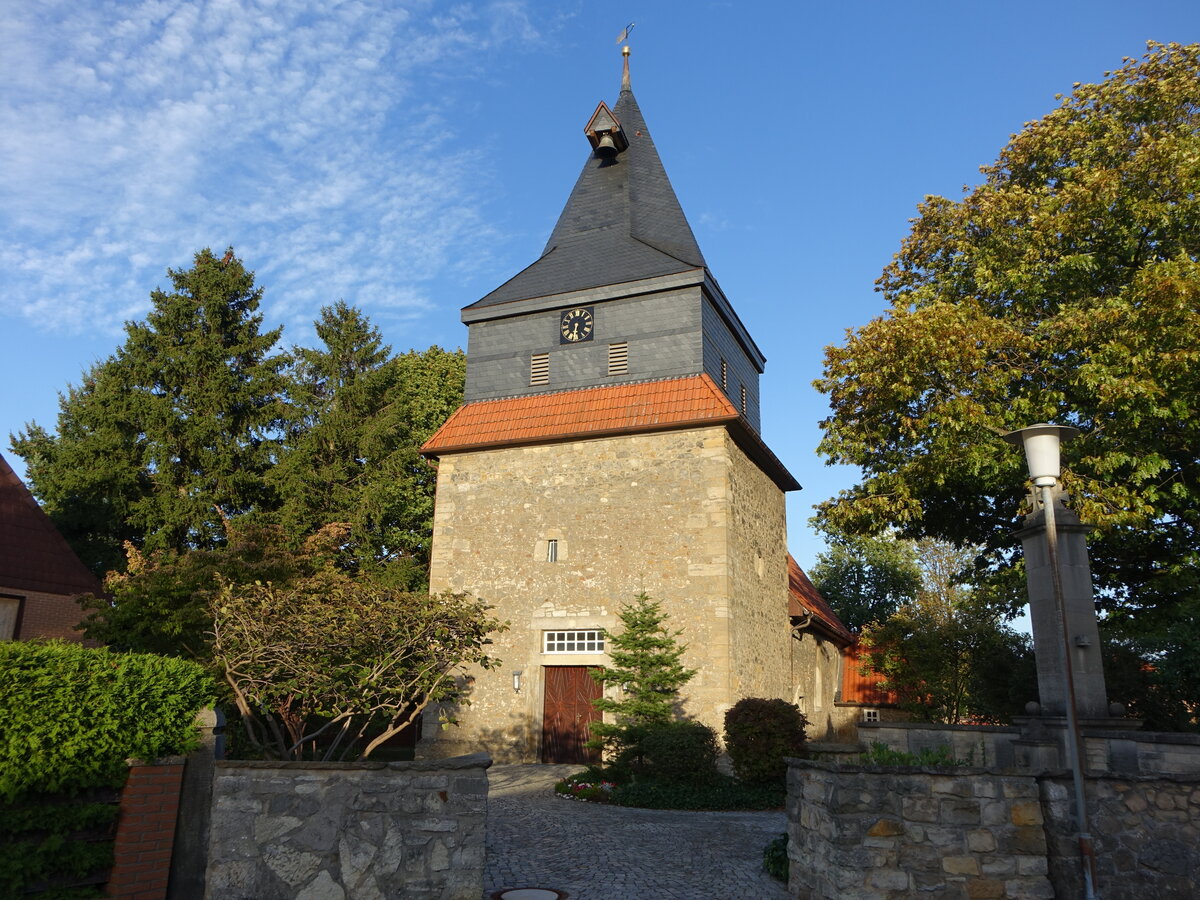 Stederdorf, evangelische Petruskirche, erbaut im 16. Jahrhundert (15.09.2025)
