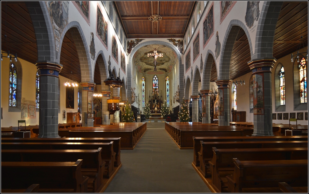 Stefanskirche in Konstanz. Januar 2014.