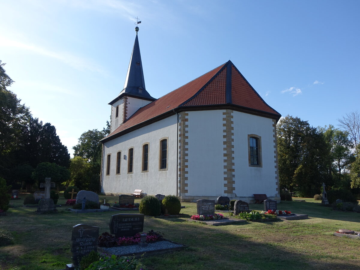 Steinbr�ck, kath. Pfarrkirche Maria Himmelfahrt, erbaut 1786 (13.09.2025)