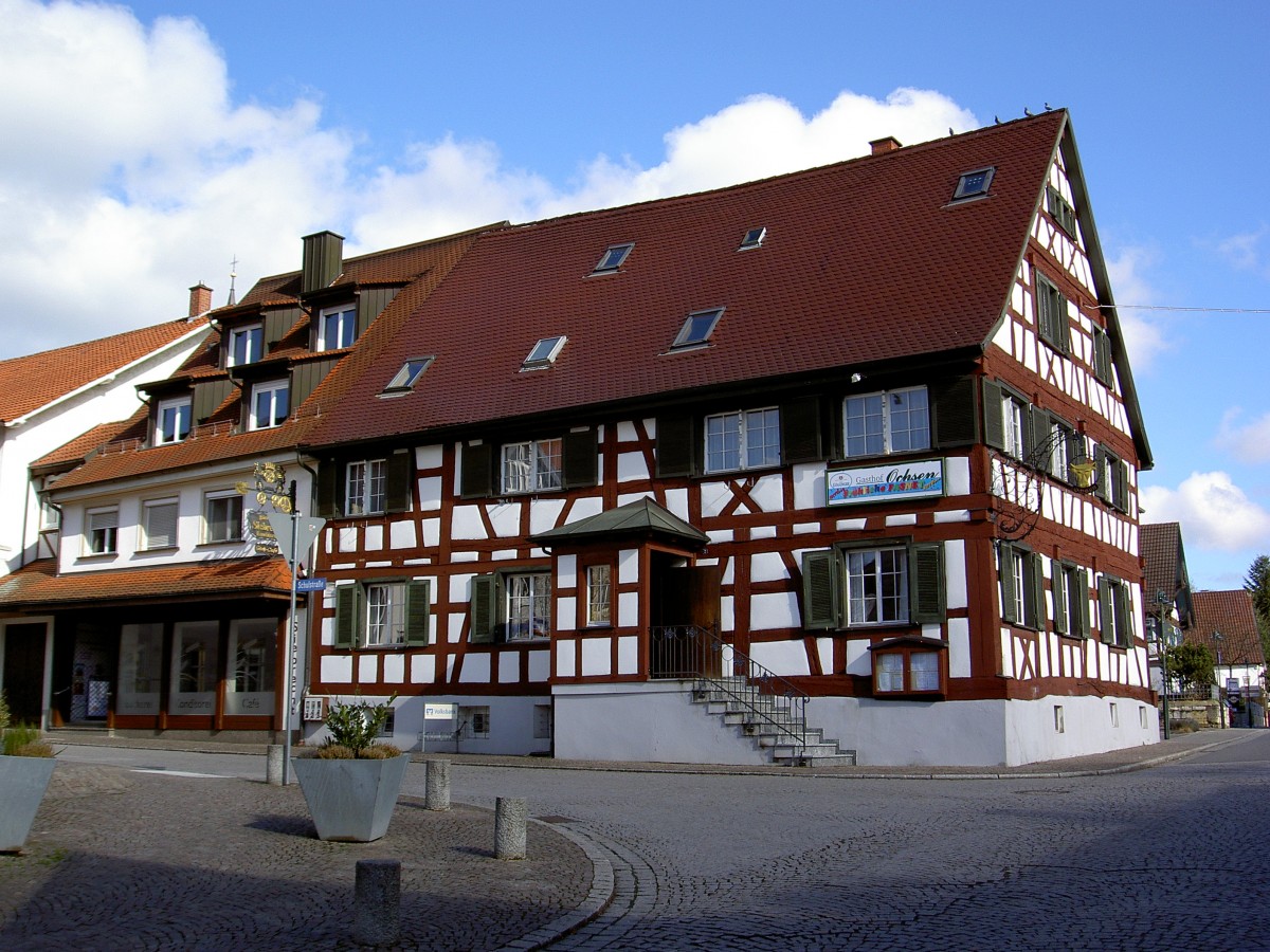 Steilingen, Gasthaus zum Ochsen in der langen Strae (23.02.2014)