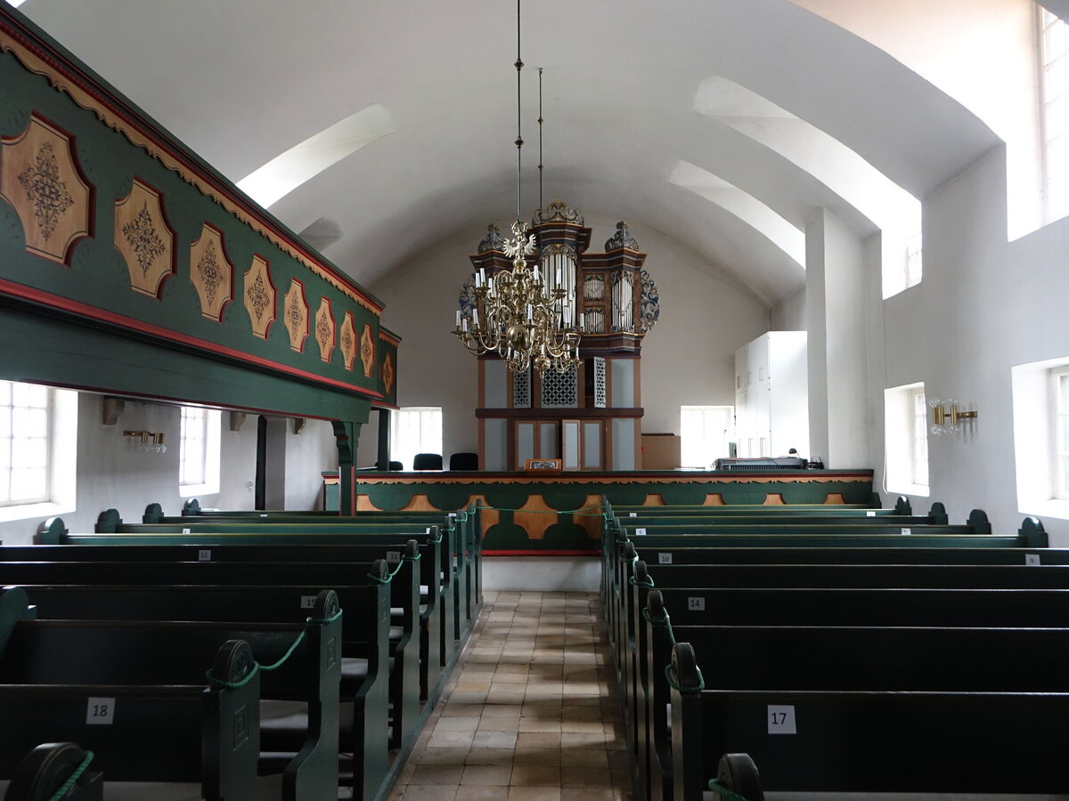Steyerberg, Innenraum in der Ev. St. Katharina Kirche (07.10.2021)