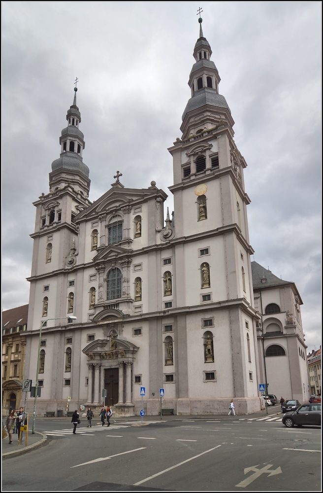 Stift Haug in Wrzburg. Winter 2014.