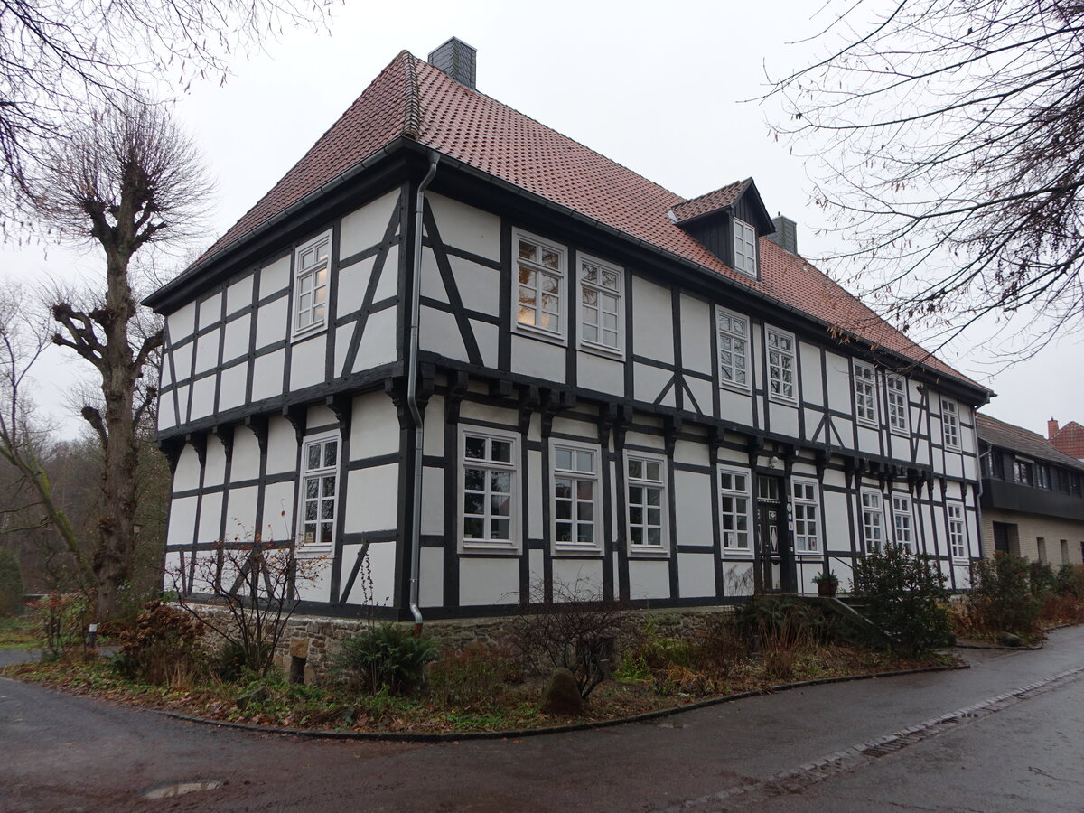 Stift Quernheim, �btissinnenhaus, erbaut 1676 (08.12.2025)