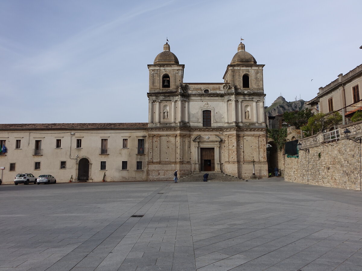 Stilo, Abbazia di San Giovanni Therestis, erbaut bis 1625 (10.04.2024)