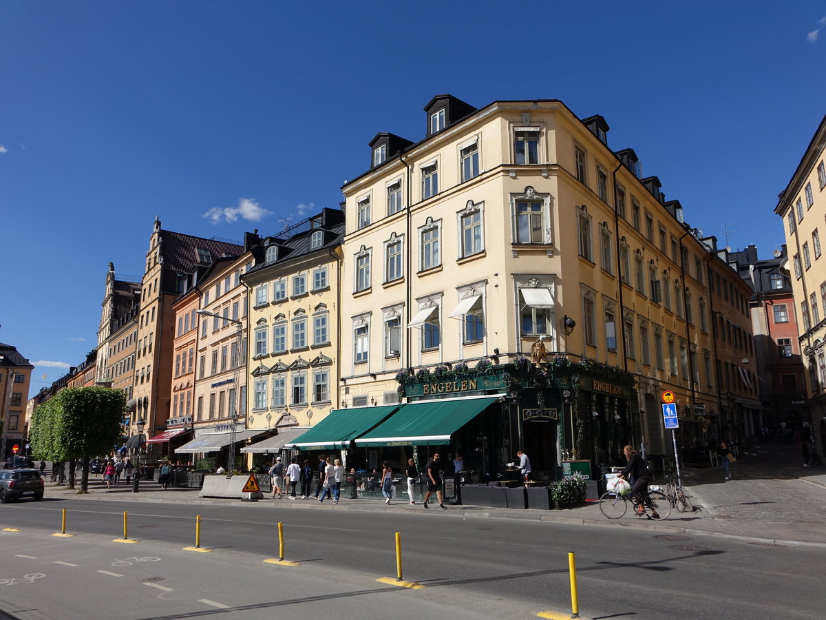Stockholm, Engelden Cafe am Kornhamntorg, Gamla Stan (04.06.2018)