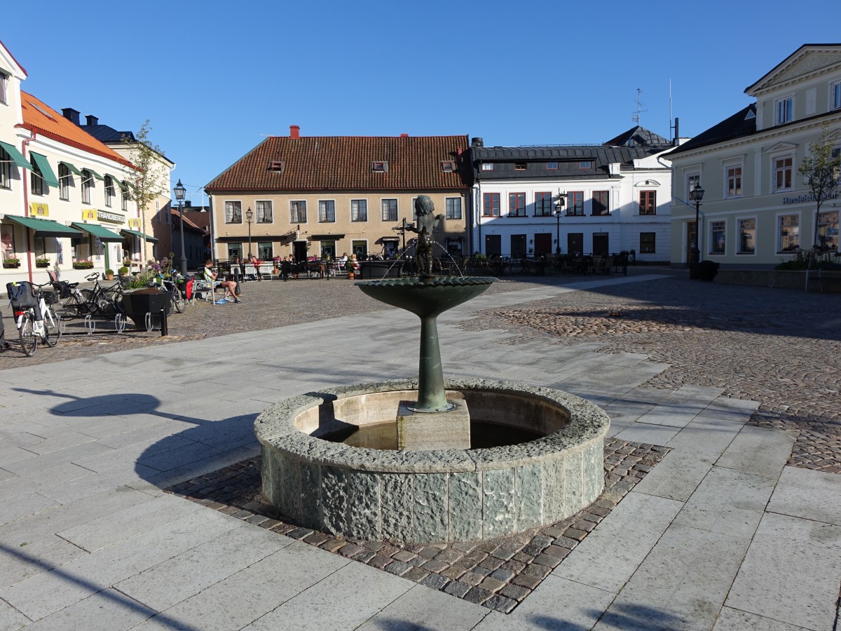Storatorget Platz in Vadstena (16.06.2015)
