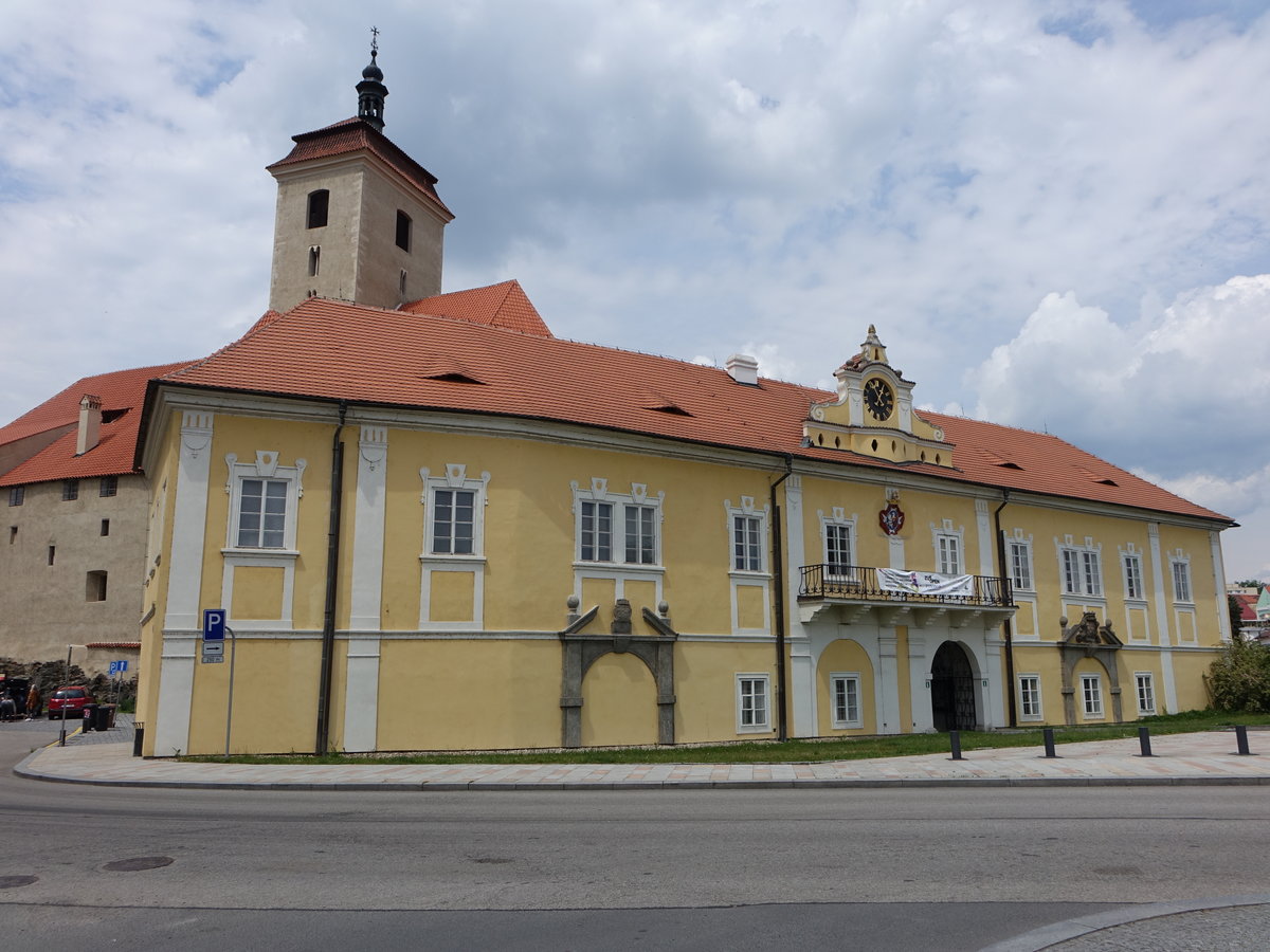 Strakonice, Johanniterschloss und romanische Kirche St. Prokop (25.05.2019) 