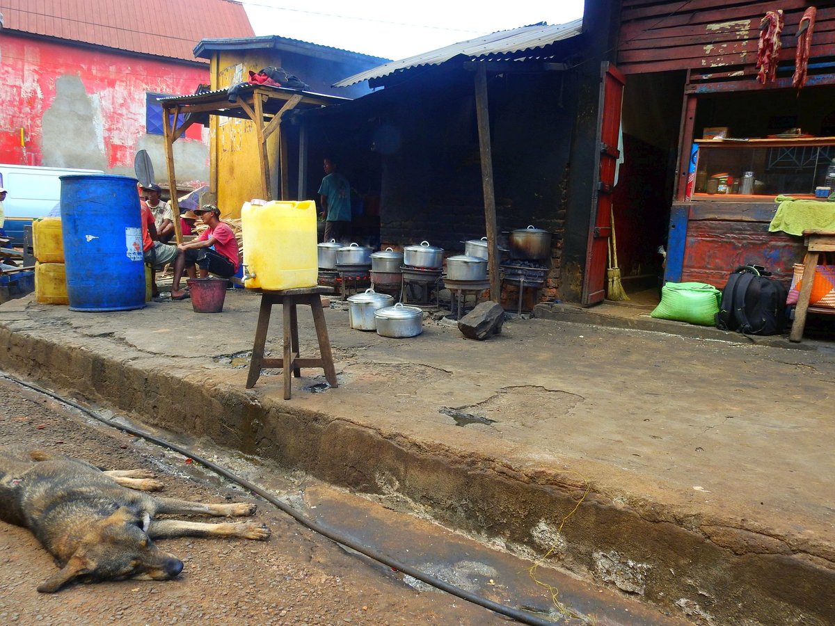 Straenszene in Fianarantsoa, Madagaskar. Das Foto entstand am 21.11.2018.