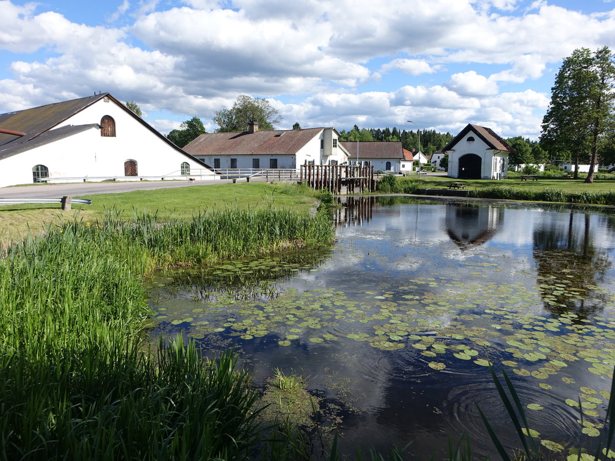 Strmsberg, Gebude des Eisenwerks, erbaut von 1643 bis 1645 (22.06.2017)