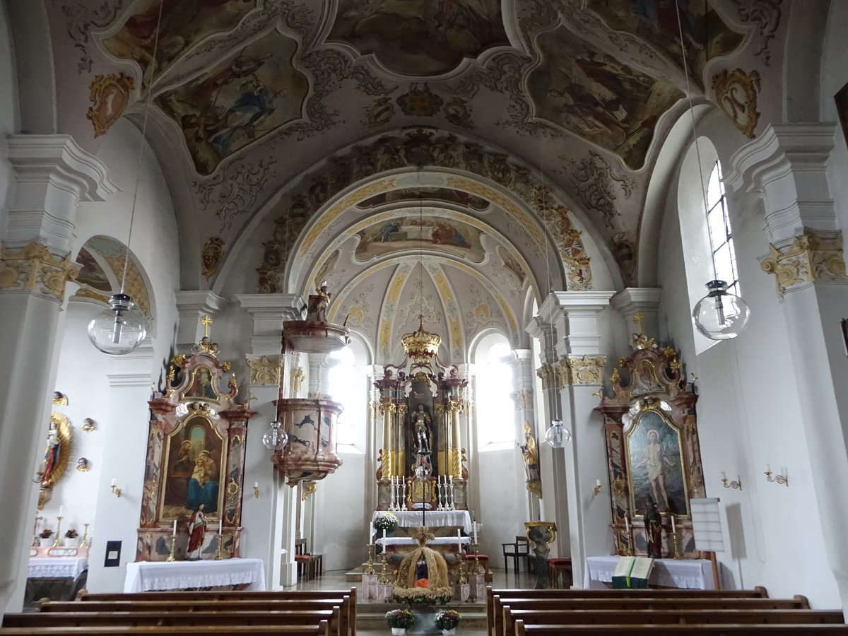 Stubenberg, Altre und Fresken in der Pfarrkirche St. Georg und Urban (20.10.2018)