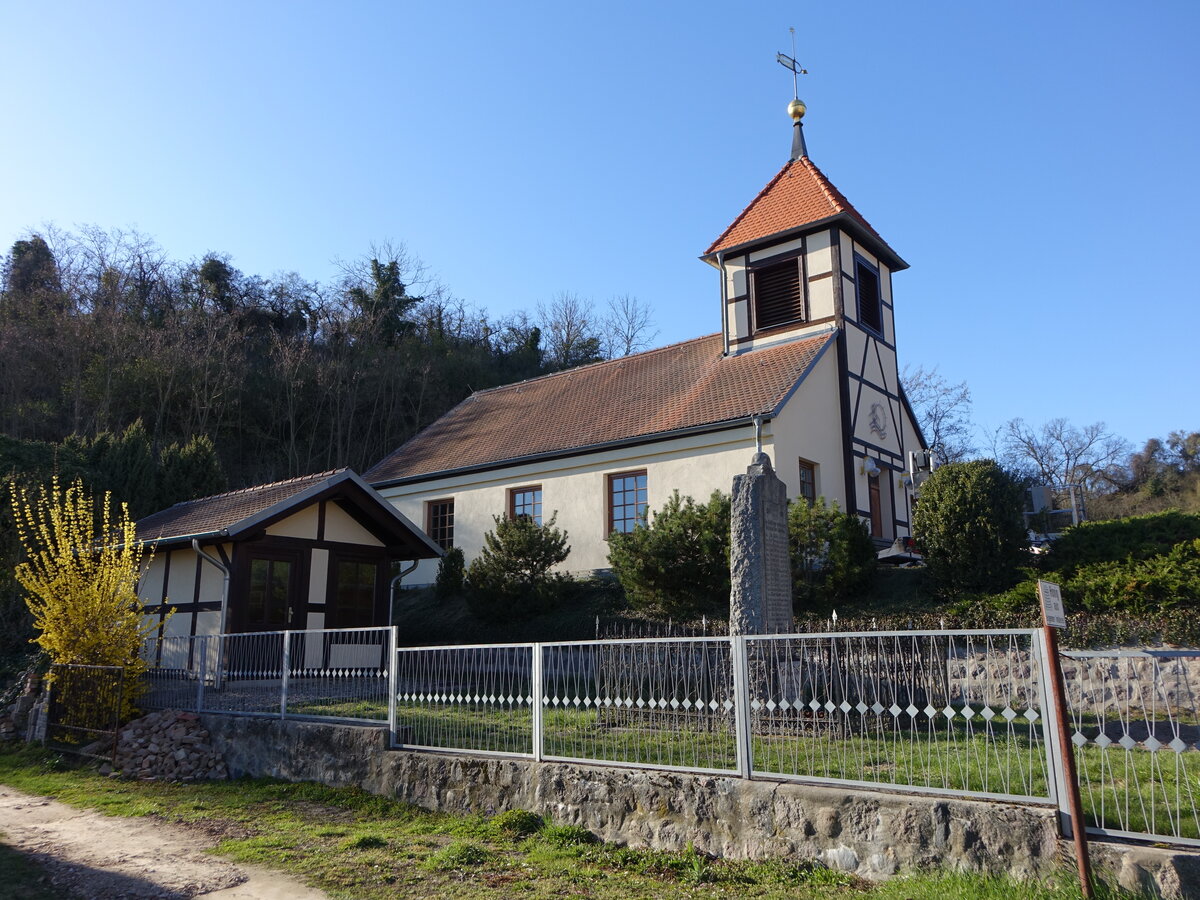 St�tzkow, evangelisches Gemeindehaus Haus am Strom, erbaut 2001 (09.04.2026)