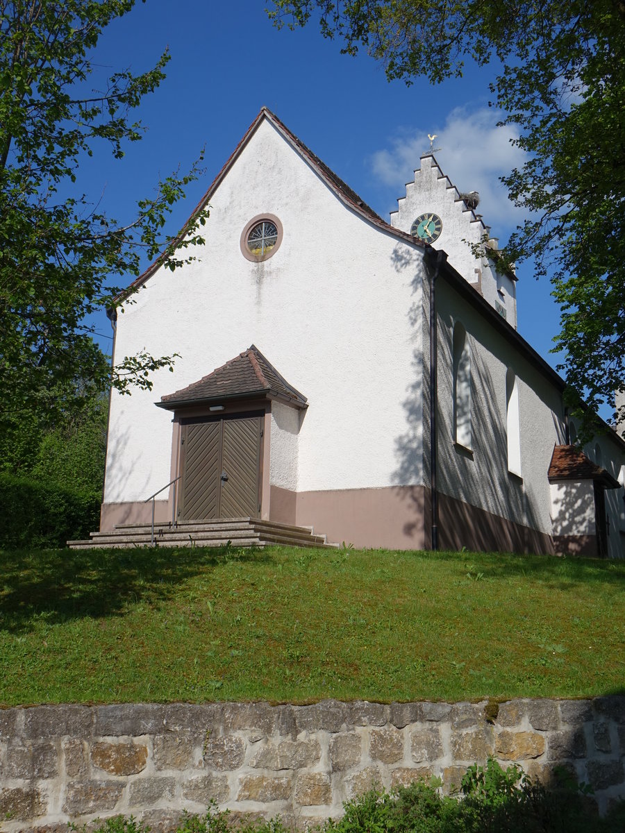 Sumpfohren, Pfarrkirche St. Silvester, erbaut ab 1493 (25.05.2017)