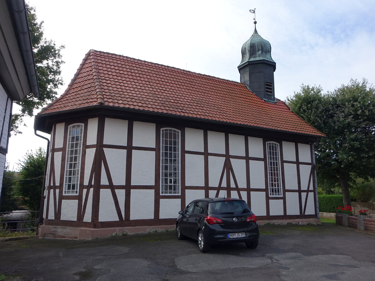 Suterode, evangelische St. Gregorius Kirche, erbaut 1787 (01.10.2023)