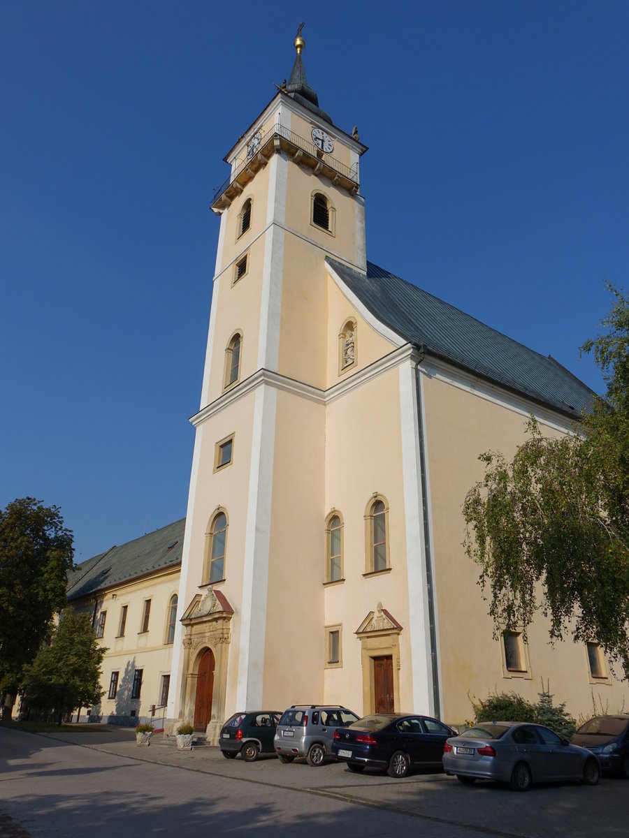 Svaty Jur / Sankt Georgen, Dreifaltigkeitskirche in der Pezinska Strae (29.08.2019)