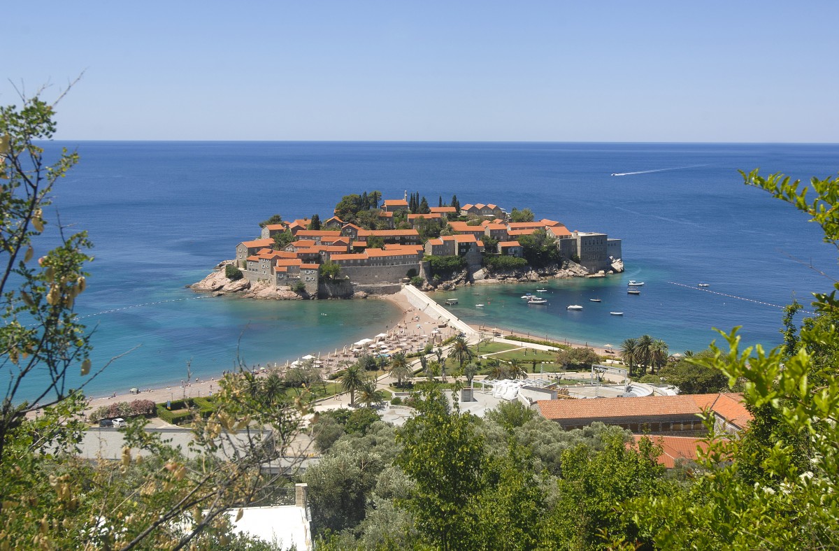 Sveti Stefan - Aufnahmedatum: 27. Juni 2012.