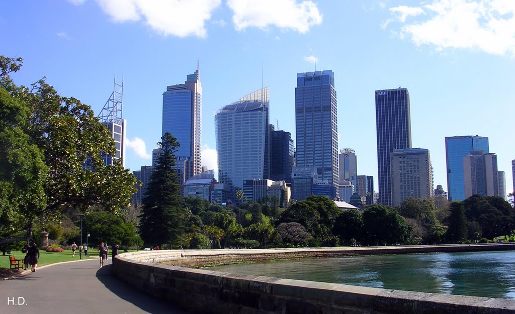 Sydney - Eine schne Skyline der Stadt.
Aufgenommen im September 2010.