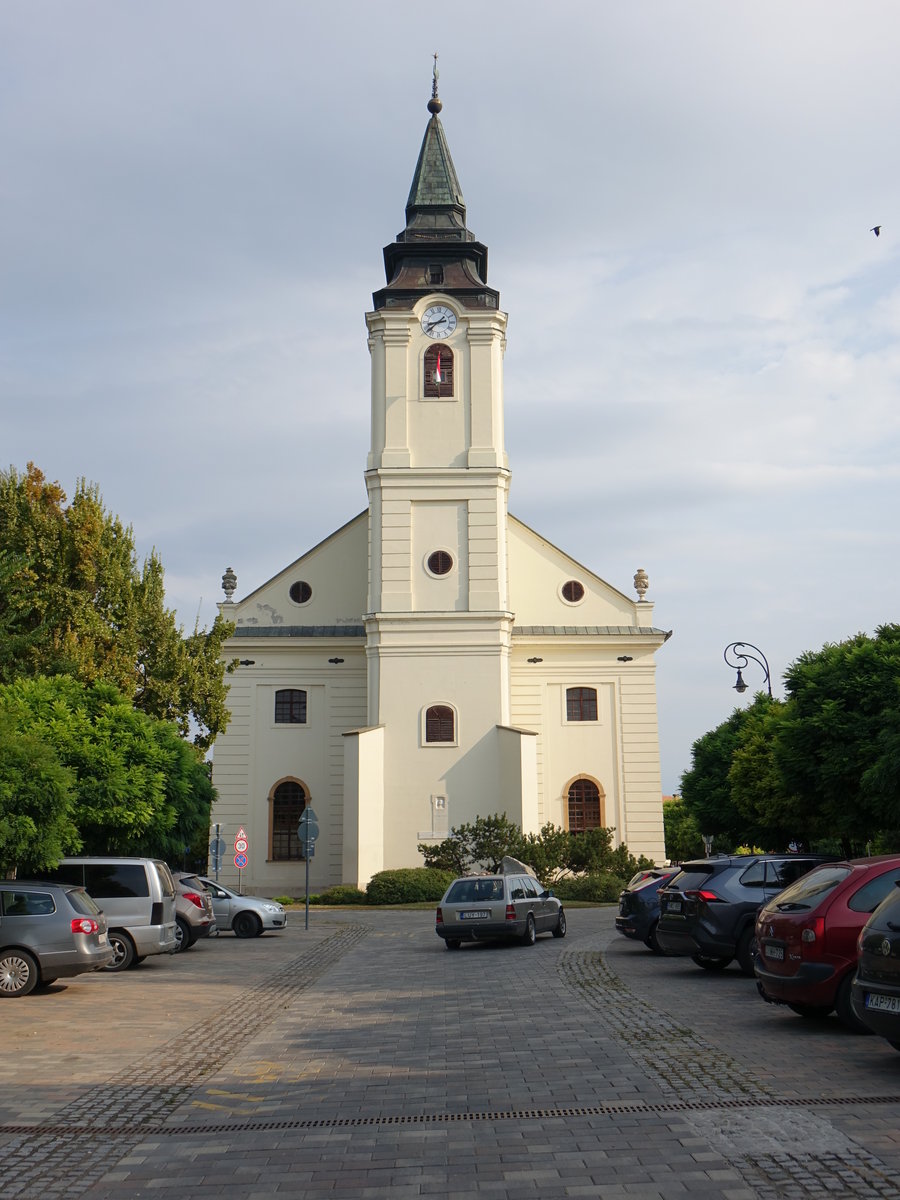 Szarvas, sptbarocke Ev. Pfarrkirche, erbaut bis 1788 (26.08.2019)
