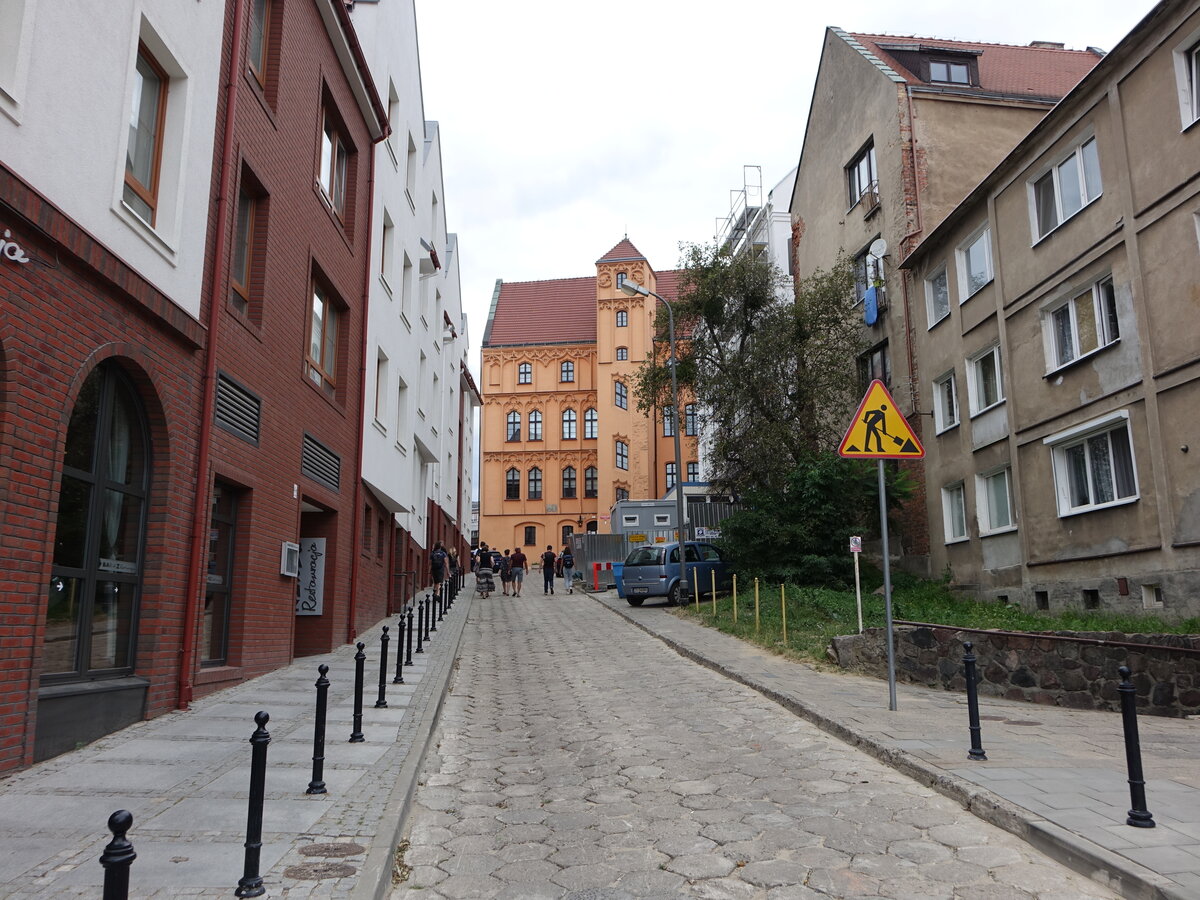 Szczecin / Stettin, Loitzenhof in der Kurkowa Strae, erbaut im 16. Jahrhundert fr die Bankiersfamilie Loitz (31.07.2021)