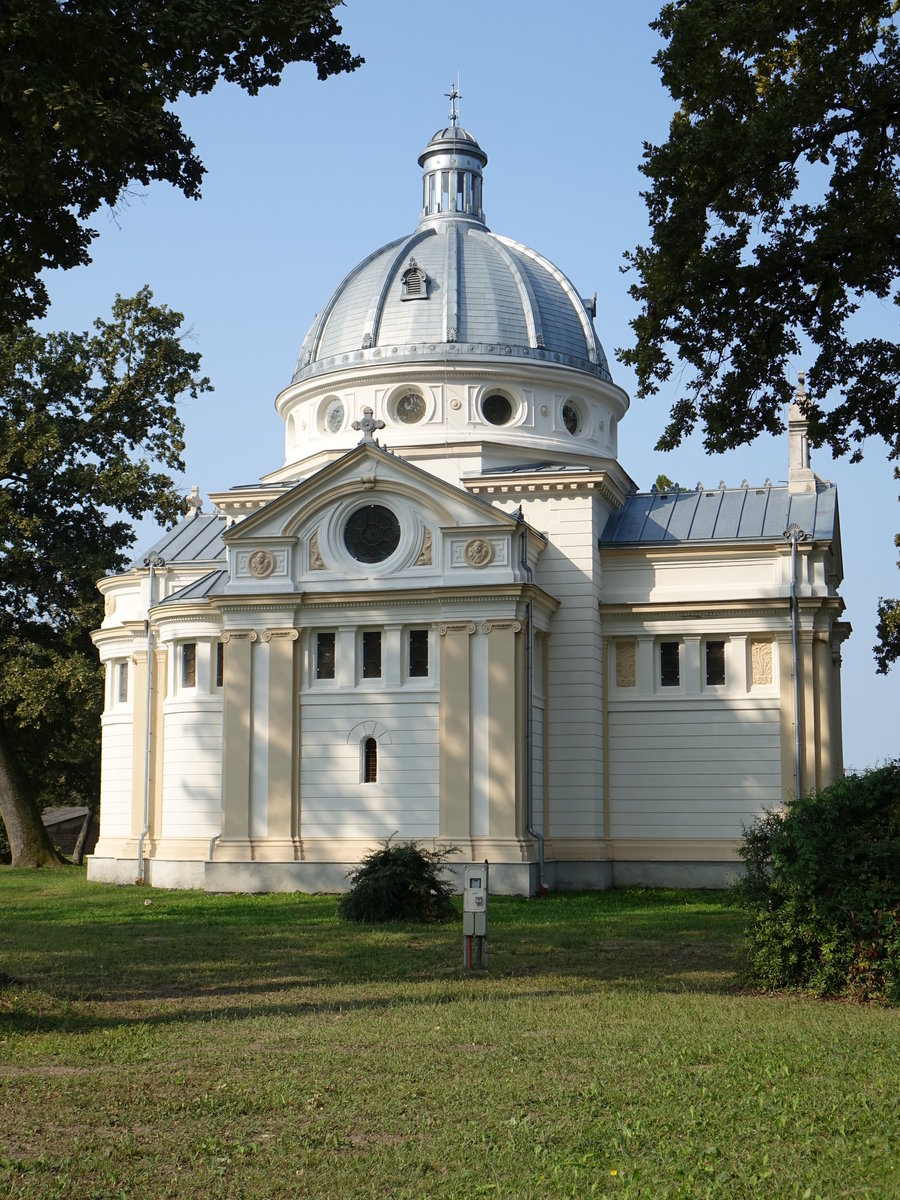 Szentegat, St. Amalia Kirche, erbaut bis 1897 in der Almas Utca (31.08.2018)