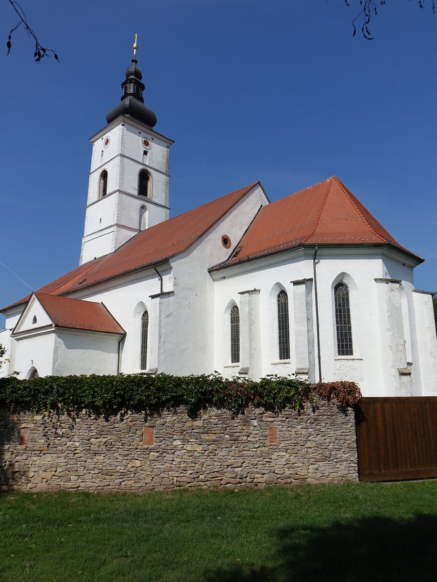 Sziksz, gotische reformierte Kirche, erbaut im 16. Jahrhundert (05.09.2018)