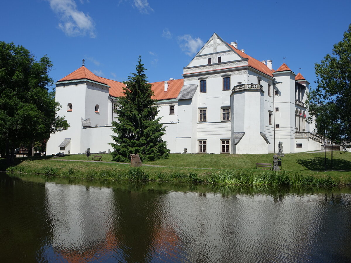 Szydlowiec / Schiedlowietz, Schloss, erbaut von 1620 bis 1630 fr die Familie Radziwill (14.06.2021)