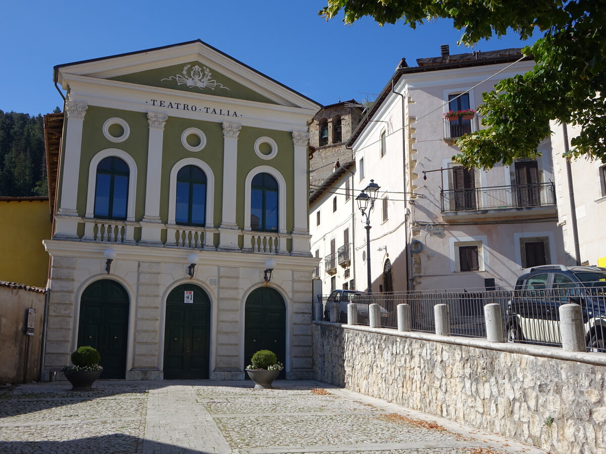 Tagliacozzo, Teatro Talia in der Via San Cosma (19.09.2022)