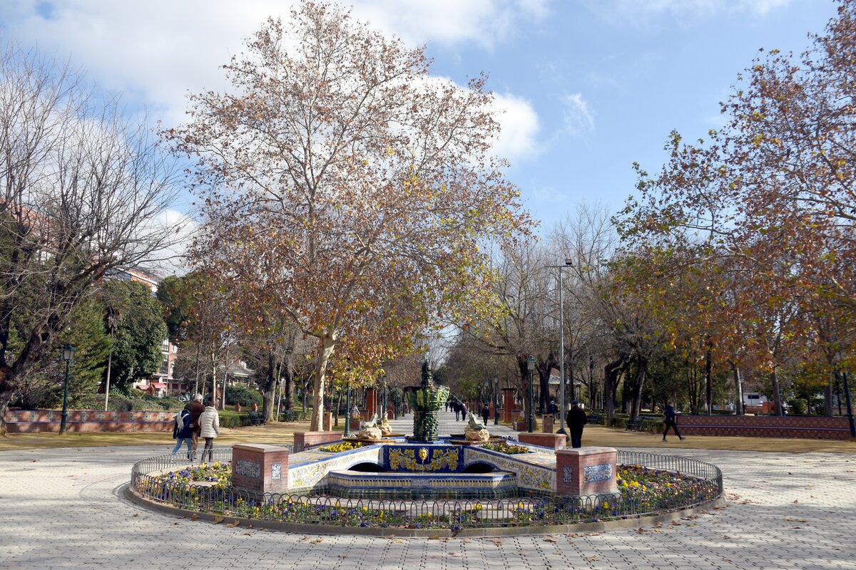 TALAVERA DE LA REINA (Kastilien-La Mancha/Provinz Toledo), 19.12.2021, im Parque del Prado, einer Erholungsoase mitten in der Stadt