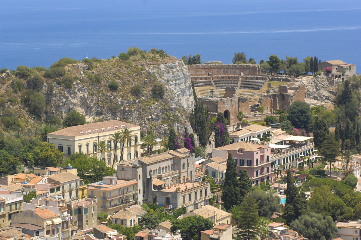 Taormina. Aufnahmedatum: 30. Juni 2013.