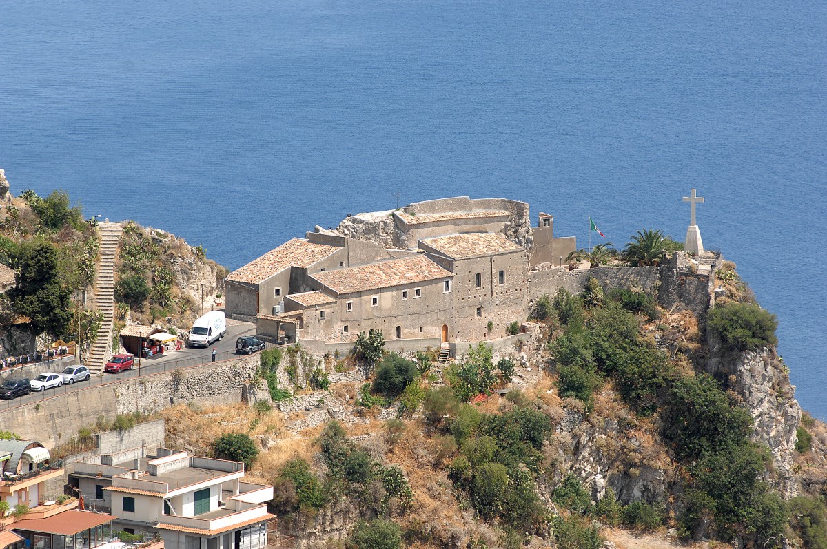 Taormina, Sizilien. Aufnahmedatum: 2. Juli 2013.