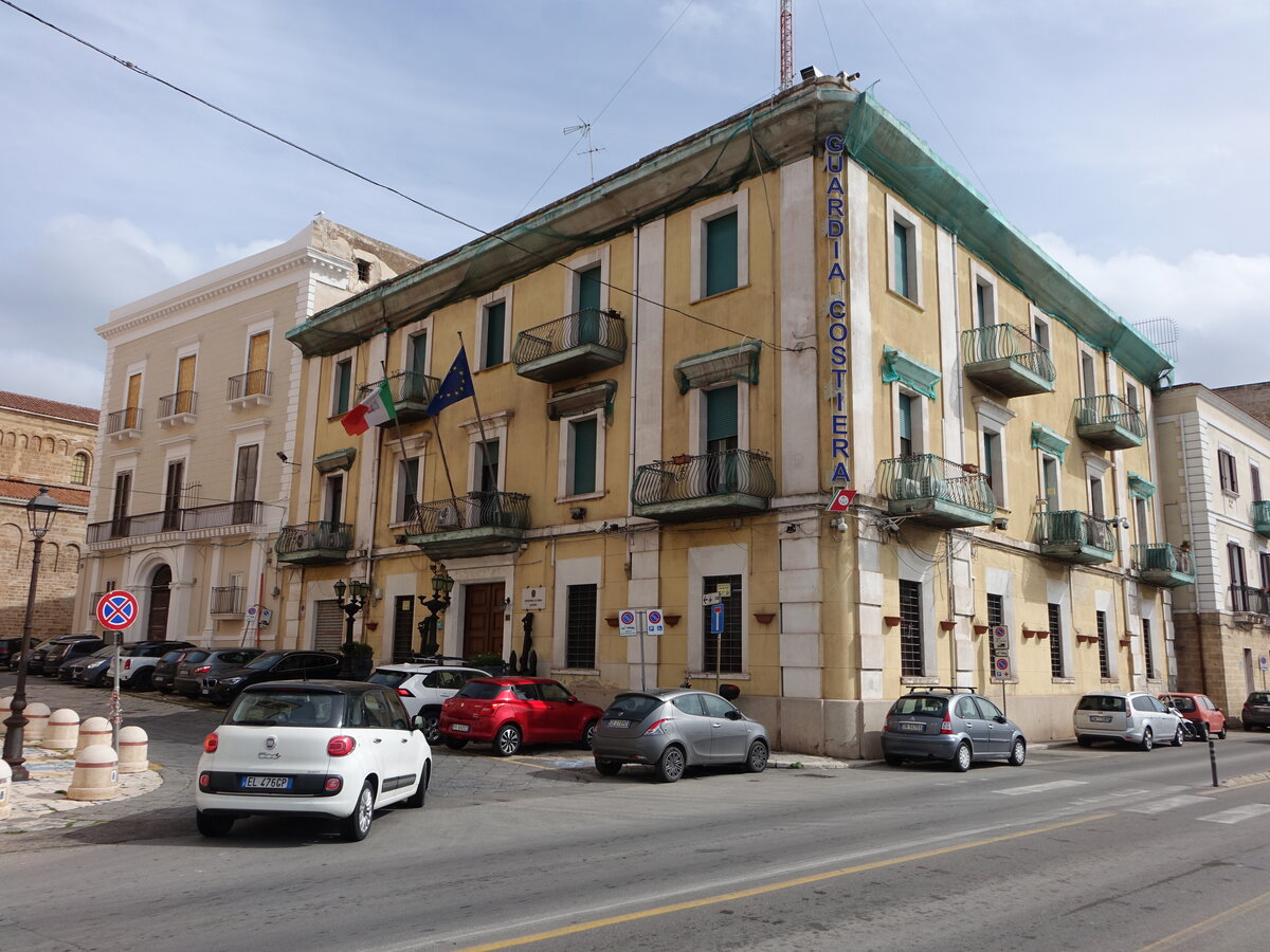 Taranto, Gebude der Guardia Costiera am Corso Vittorio Emanuele (01.03.2023)