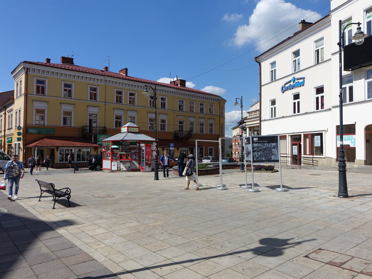 Tarnow, Gebude in der Krakowska Strae (03.09.2020)