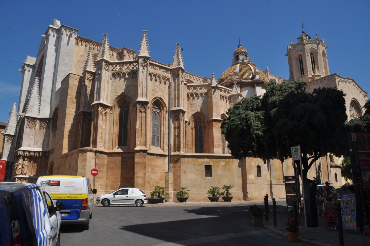TARRAGONA (Provincia de Tarragona), 08.06.2015, die Kathedrale