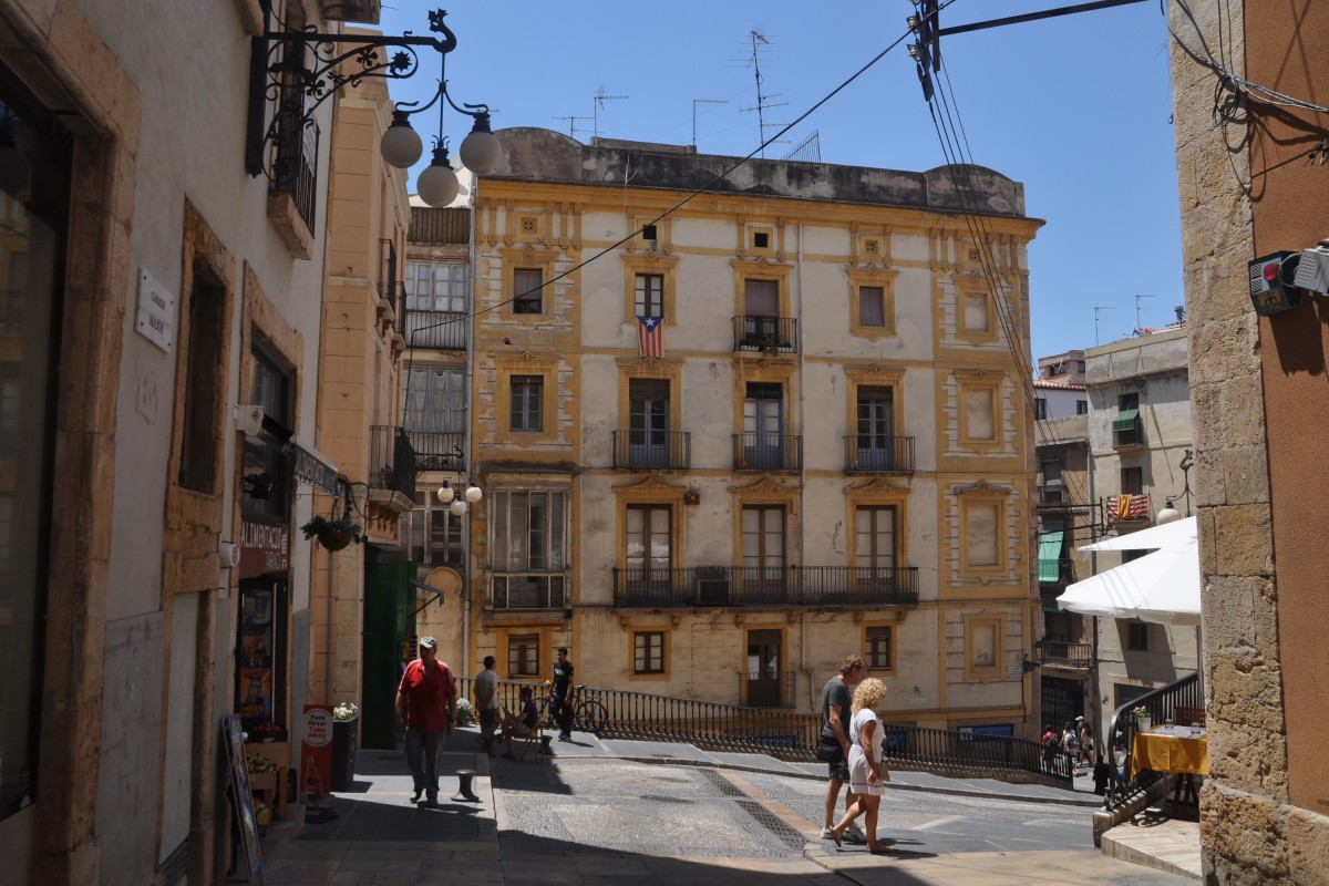 TARRAGONA (Provincia de Tarragona), 08.06.2015, irgendwo in der Altstadt