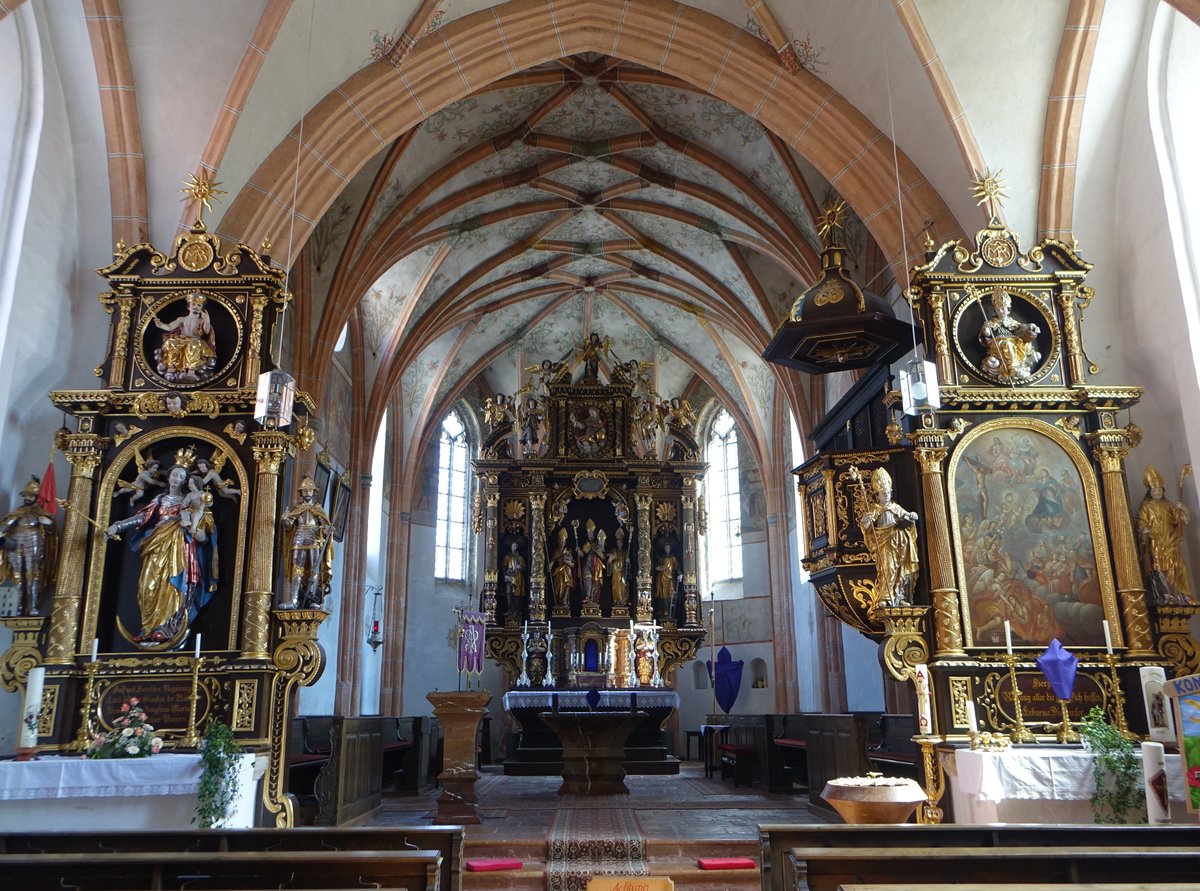 Taubenbach, Altre in der Pfarrkirche St. Alban (09.04.2017)