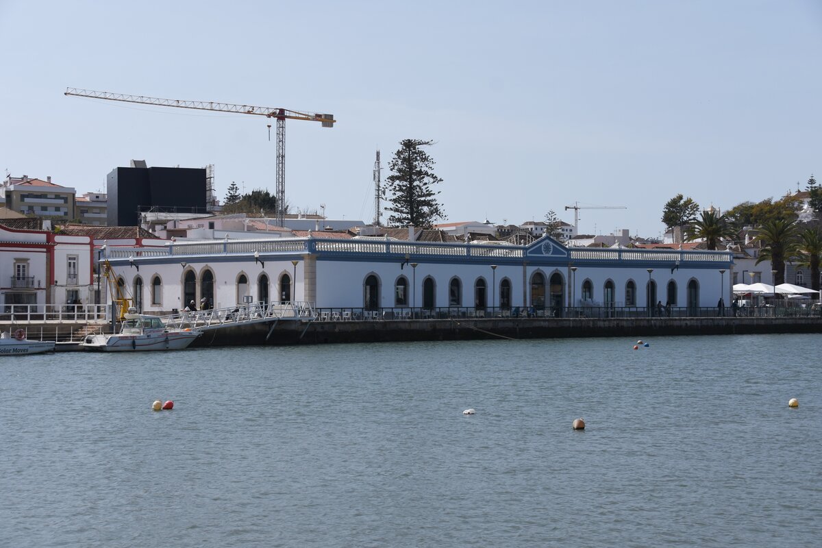 TAVIRA, 19.03.2022, Blick auf die frhere Markthalle