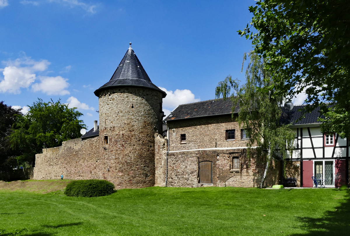 Teil der Euskirchener Stadtmauer - 13.08.2017