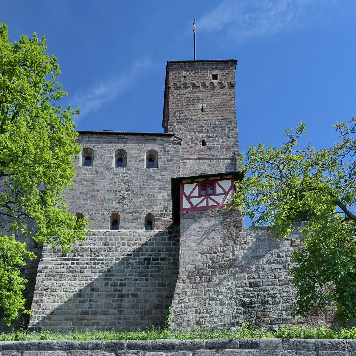 Teile der Nrnberger Burg. (Mai 2017)