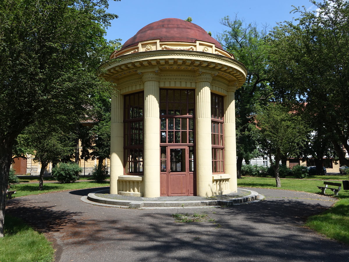 Terezin / Theresienstadt, Pavillion am Prazska Namesti (27.06.2020)