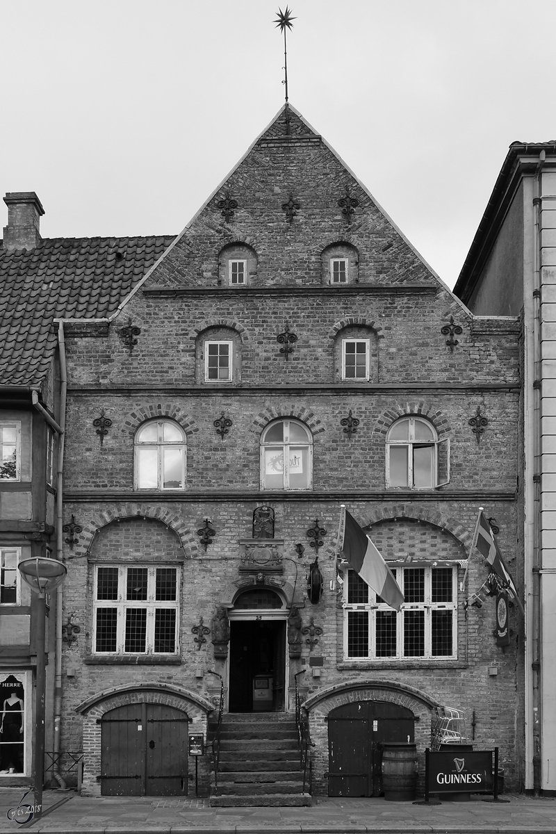  The Irish House  an einem verregneten Juni-Tag 2018 in Aalborg.