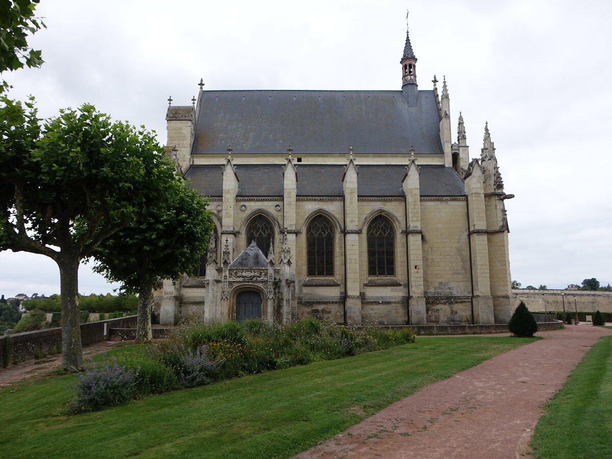 Thouars, Chapelle du Chateau, erbaut 1503 (12.07.2017)